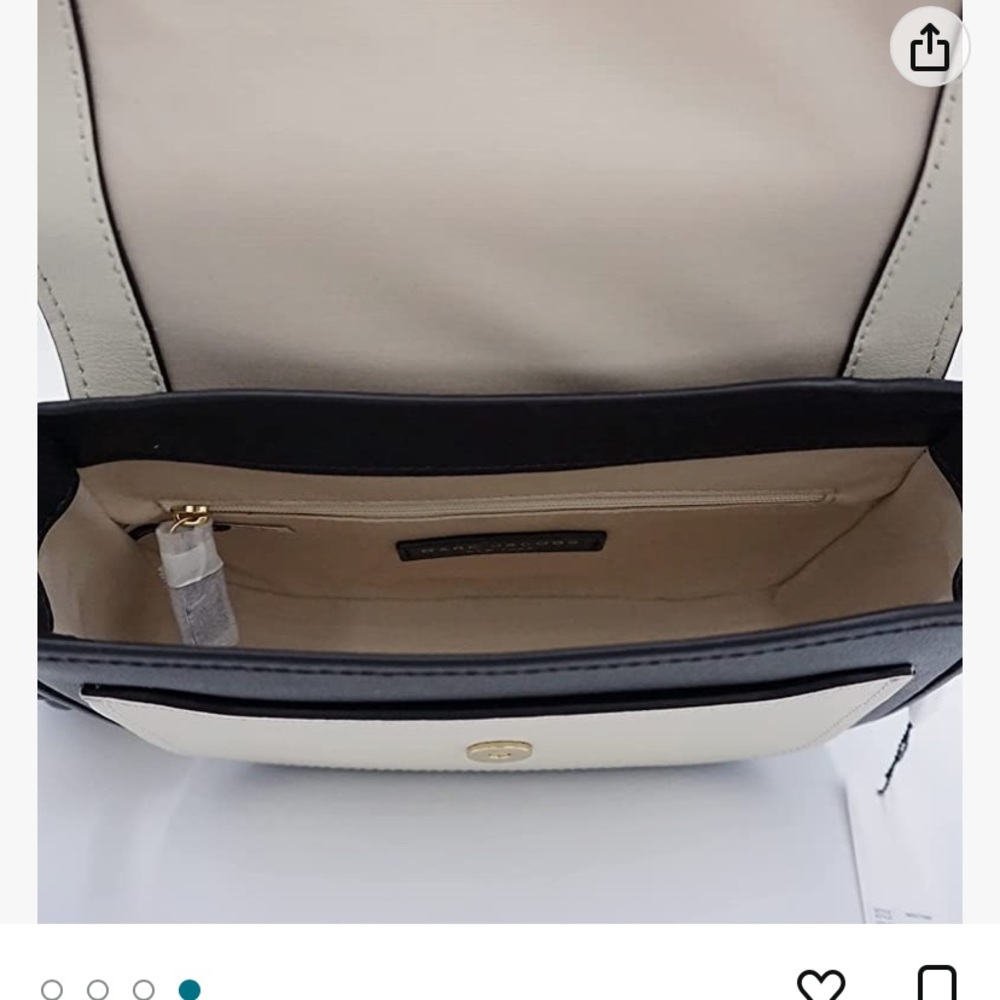 ❤️❤️❤️Marc Jacobs Smoked Almond Women's Mini Colorblocked Rider ❤️❤️❤️ - Picture 4 of 6